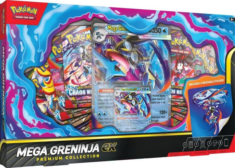 Mega Greninja ex Premium + First Partner Illus. Ser. 2