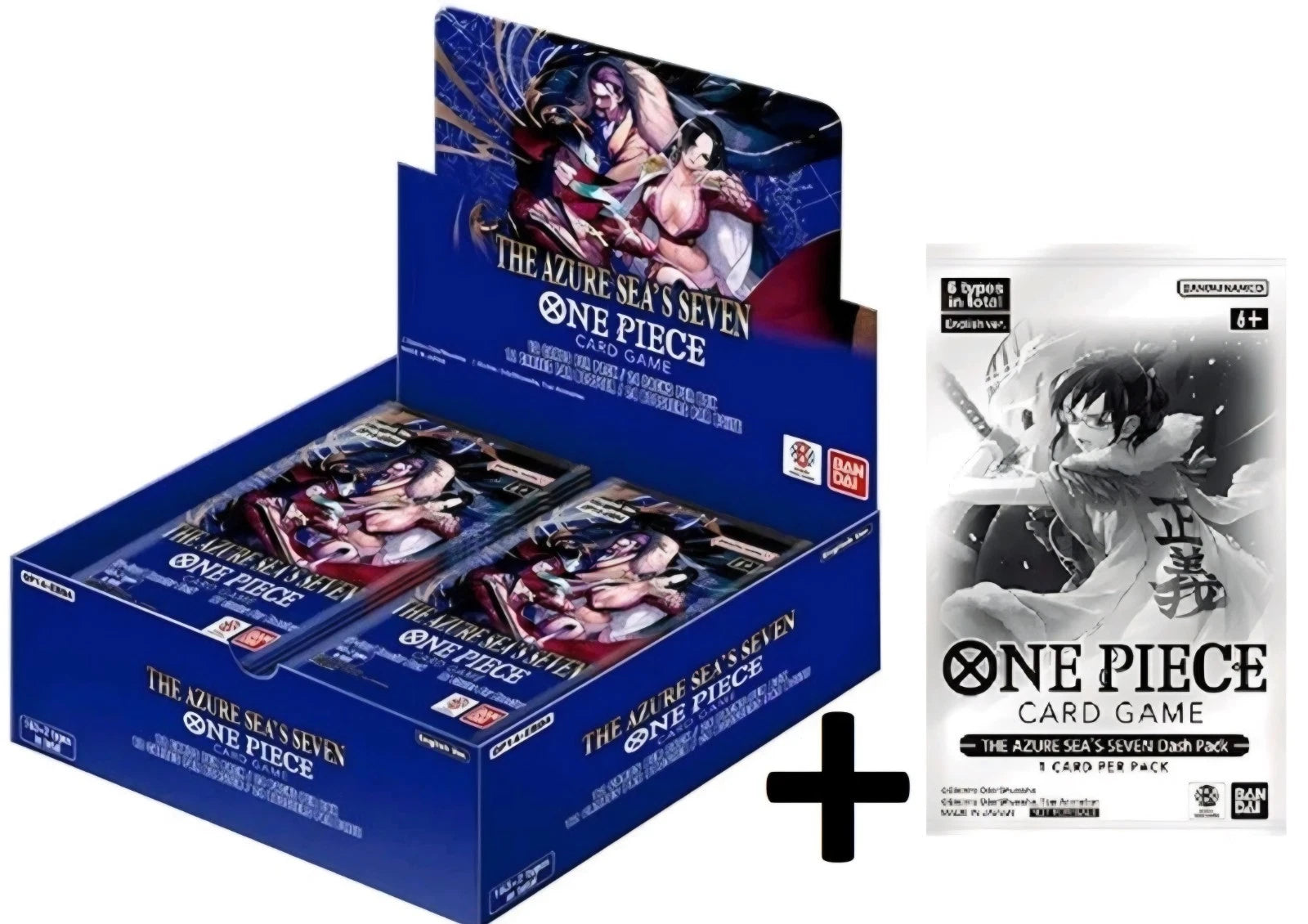 The Azure Sea's Seven Booster Box & Dash Pack (OP14)