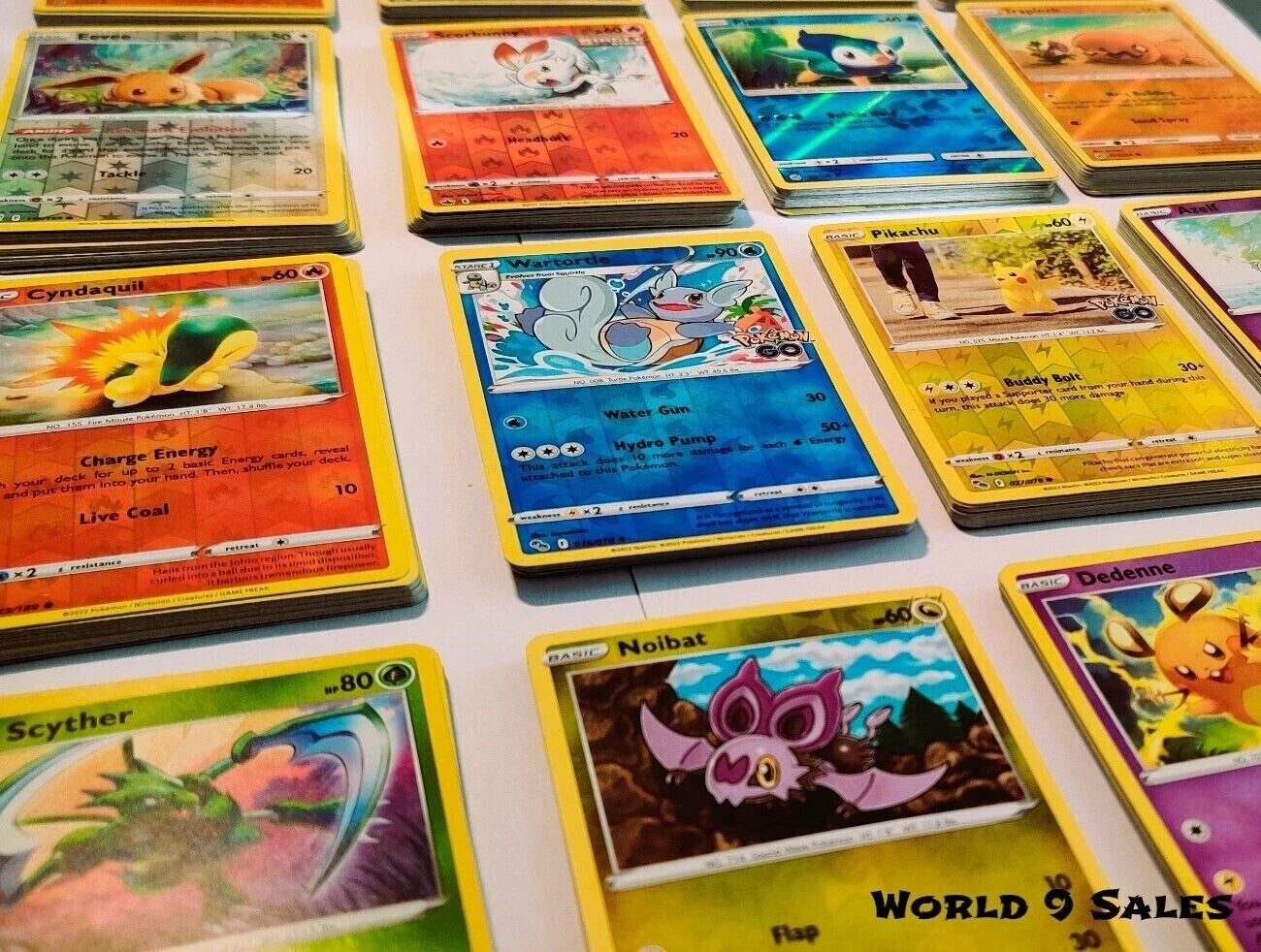 50 POKEMON Card TCG Bulk Lot w/2 Ultra Rares (VMAX, VSTAR, EX, V ) + 2 World Nine Cards 50 POKEMON Card TCG Bulk Lot w/2 Ultra Rares (VMAX, VSTAR, EX, V ) + 2 World Nine Cards