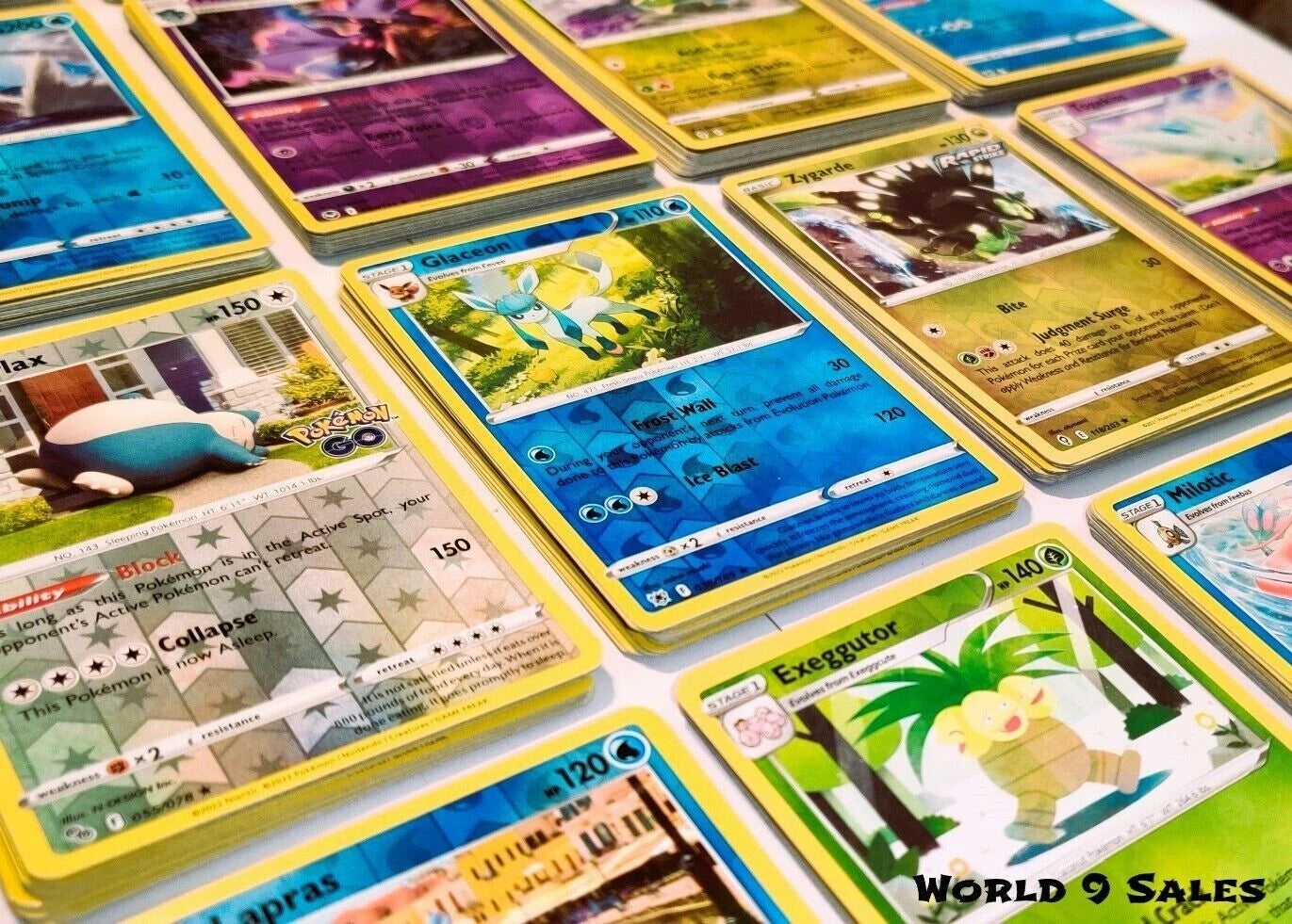 500 POKEMON Card TCG Collection Lot w/10 Ultra Rares (V,VMAX,EX,GX)