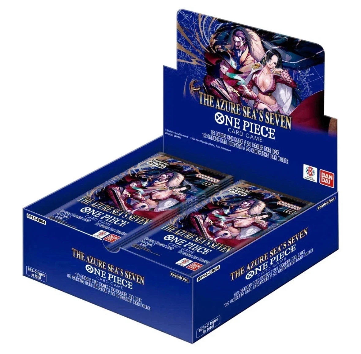 The Azure Sea's Seven Booster Box & Dash Pack (OP14)
